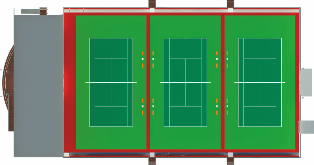 Теннисные корты в Саратове